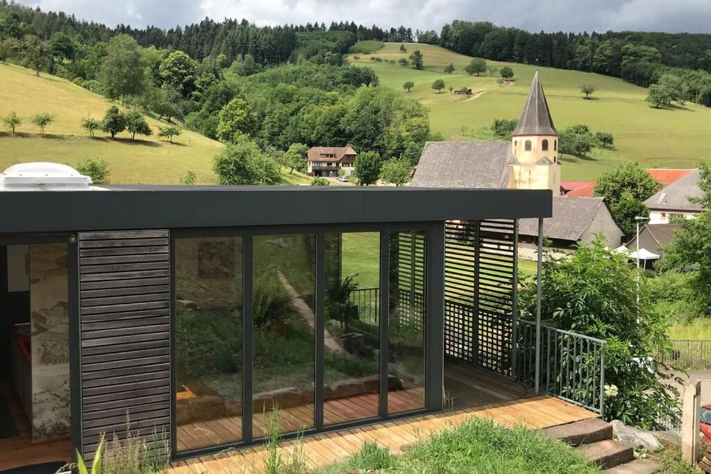 S-Suite Das Design-Ferienhaus Im Schwarzwald Biberach  Buitenkant foto